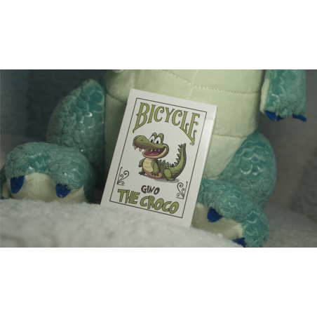 Bicycle Gino the Croco Playing Cards wwww.magiedirecte.com