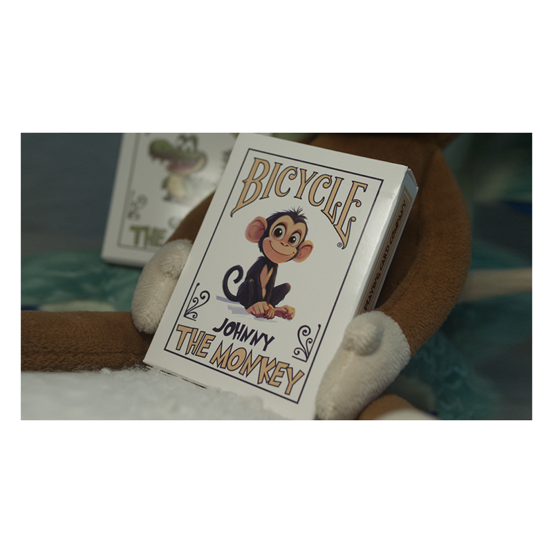 Bicycle Johnny the Monkey Playing Cards wwww.magiedirecte.com