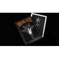 Mr. Black V1 (Black) Playing Cards wwww.magiedirecte.com