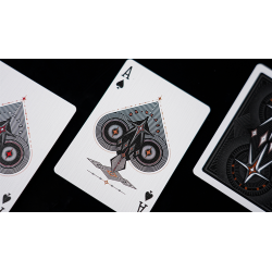 Mr. Black V1 (Black) Playing Cards wwww.magiedirecte.com