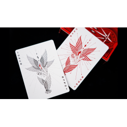 Mr. Black V1 (Red) Playing Cards wwww.magiedirecte.com