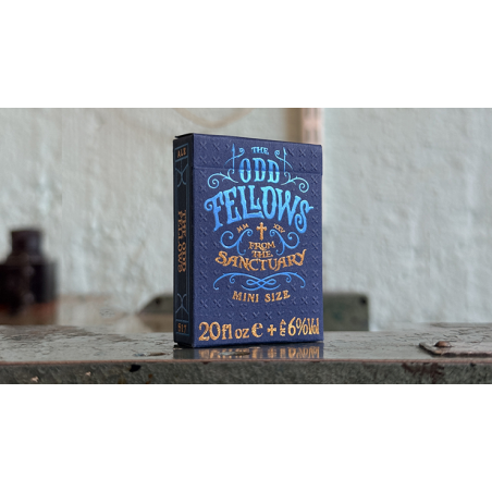 Odd Fellow Brother McPint Mini Playing Cards by Stockholm17 wwww.magiedirecte.com