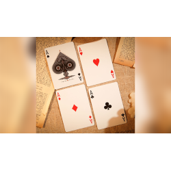 Mr. Black V2 (Red) Playing Cards wwww.magiedirecte.com