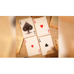 Mr. Black V2 (Gray) Playing Cards wwww.magiedirecte.com