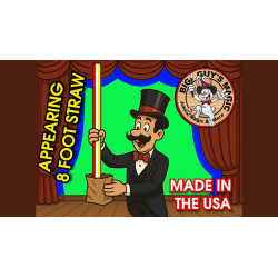 Appearing Straw - 8 Foot By Big Guys Magic wwww.magiedirecte.com