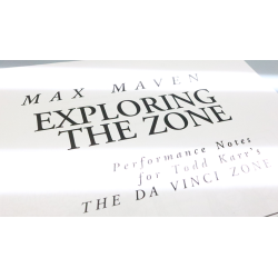 Max Maven's Exploring the Zone and The Da Vinci Zone wwww.magiedirecte.com