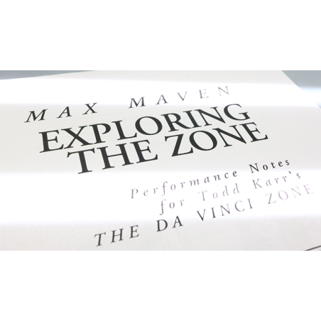 Max Maven's Exploring the Zone and The Da Vinci Zone wwww.magiedirecte.com