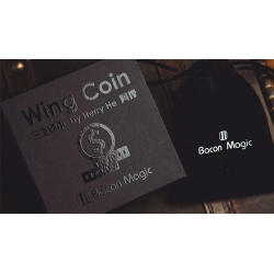 Wing Coin by Harry He & Bacon Magic wwww.magiedirecte.com
