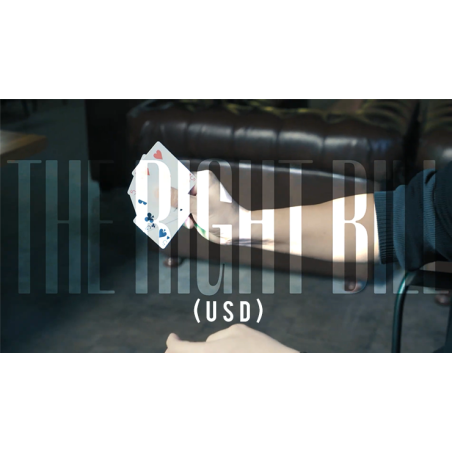 The Right Bill (USD) by Wang Zhe & Bacon Magic wwww.magiedirecte.com