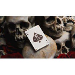 Skulls & Roses Playing Cards (Gilded Edition) wwww.magiedirecte.com