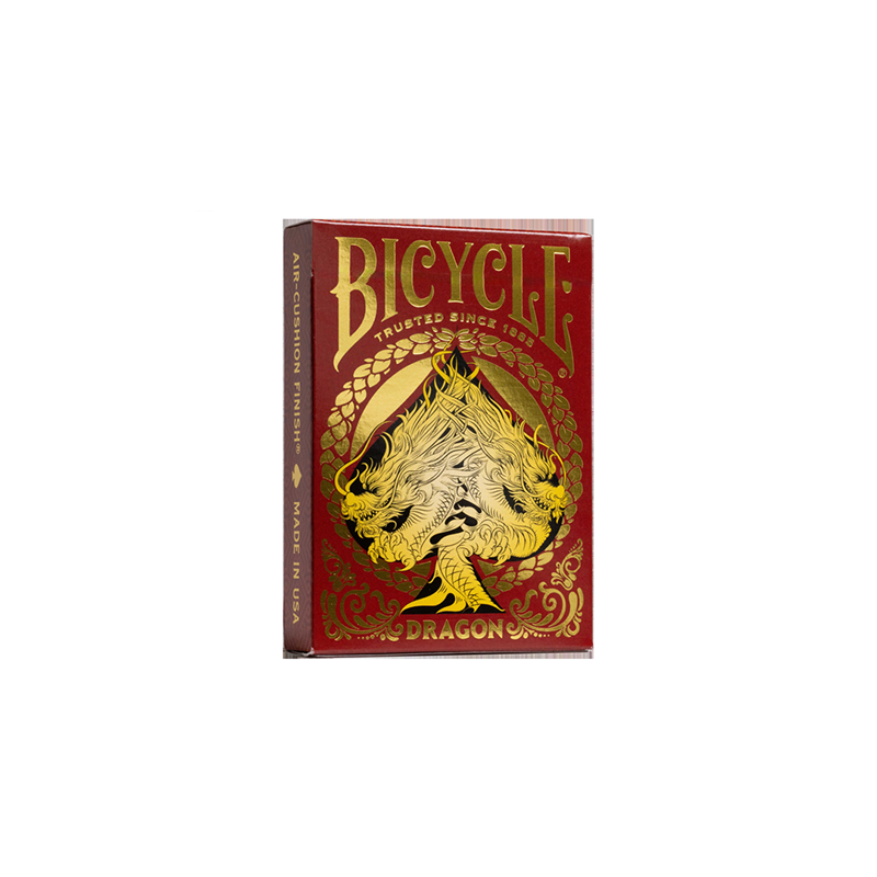 Bicycle Dragon Red Playing Cards by US Playing Card Co wwww.magiedirecte.com