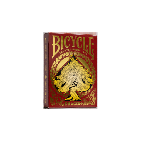 Bicycle Dragon Red Playing Cards by US Playing Card Co wwww.magiedirecte.com