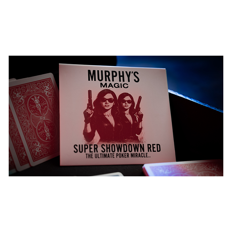 SUPER SHOWDOWN RED by Murphy's Magic wwww.magiedirecte.com