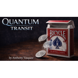Quantum Transit (Red) by Anthony Vasquez wwww.magiedirecte.com