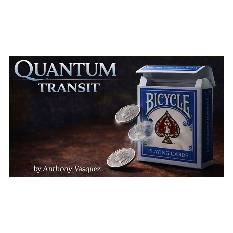 Quantum Transit (Blue) by Anthony Vasquez wwww.magiedirecte.com