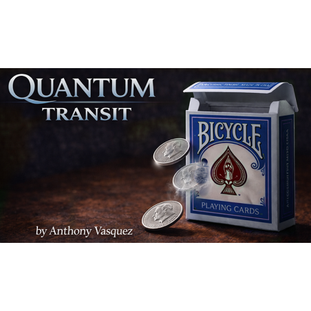 Quantum Transit (Blue) by Anthony Vasquez wwww.magiedirecte.com