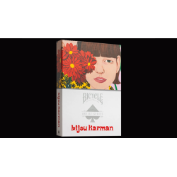 Bicycle Bijou Karman Purp/Red Box Set by US Playing Cards wwww.magiedirecte.com