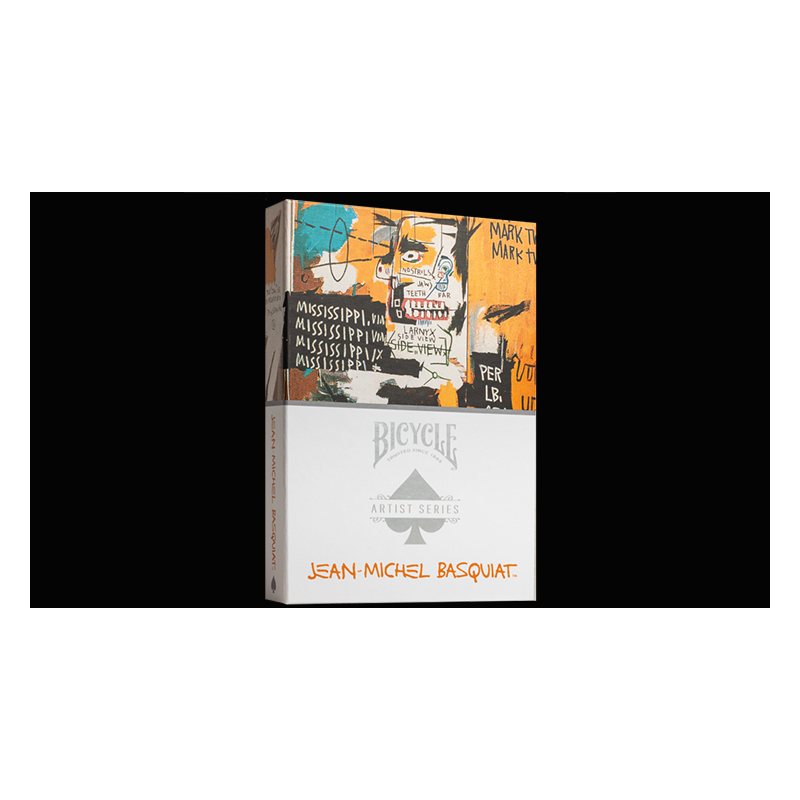 Bicycle Jean-Michel Basquiat (Box Set Red/Blue) by US Playing Cards wwww.magiedirecte.com