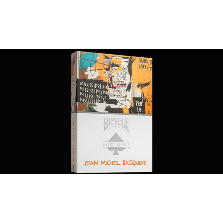 Bicycle Jean-Michel Basquiat (Box Set Red/Blue) by US Playing Cards wwww.magiedirecte.com