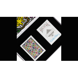 Bicycle Keith Haring (Box Set Red and Blue) Playing Cars by US Playing Cards wwww.magiedirecte.com