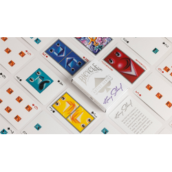 Bicycle Kenny Scharf Purple/Orange Box Set by US Playing Cards wwww.magiedirecte.com
