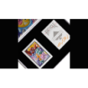Bicycle Kenny Scharf Purple/Orange Box Set by US Playing Cards wwww.magiedirecte.com