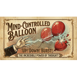 Mind Control Balloon wwww.magiedirecte.com