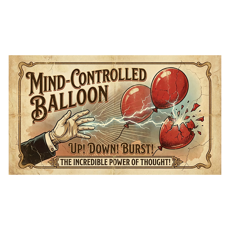 Mind Control Balloon wwww.magiedirecte.com