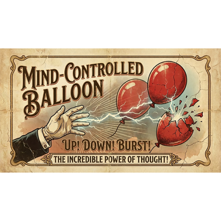Mind Control Balloon wwww.magiedirecte.com