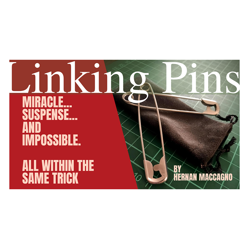 Linking Pins by Hernan Maccagno wwww.magiedirecte.com