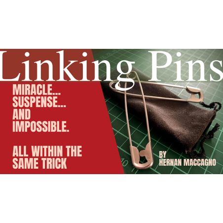 Linking Pins by Hernan Maccagno wwww.magiedirecte.com