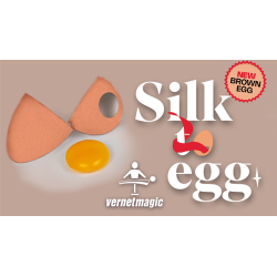 Silk to Egg (Brown) by Vernet - Trick wwww.magiedirecte.com