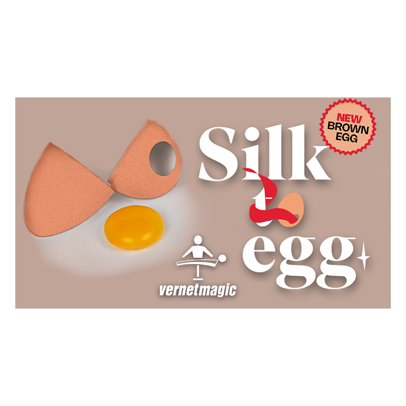 Silk to Egg (Brown) by Vernet - Trick wwww.magiedirecte.com