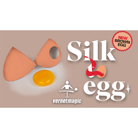 Silk to Egg (Brown) by Vernet - Trick wwww.magiedirecte.com
