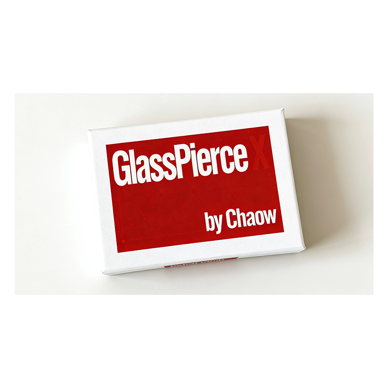 Glass Pierce X by Chaow and JT Magic wwww.magiedirecte.com