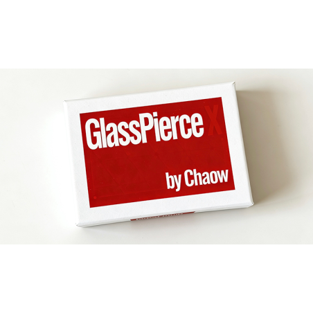 Glass Pierce X by Chaow and JT Magic wwww.magiedirecte.com