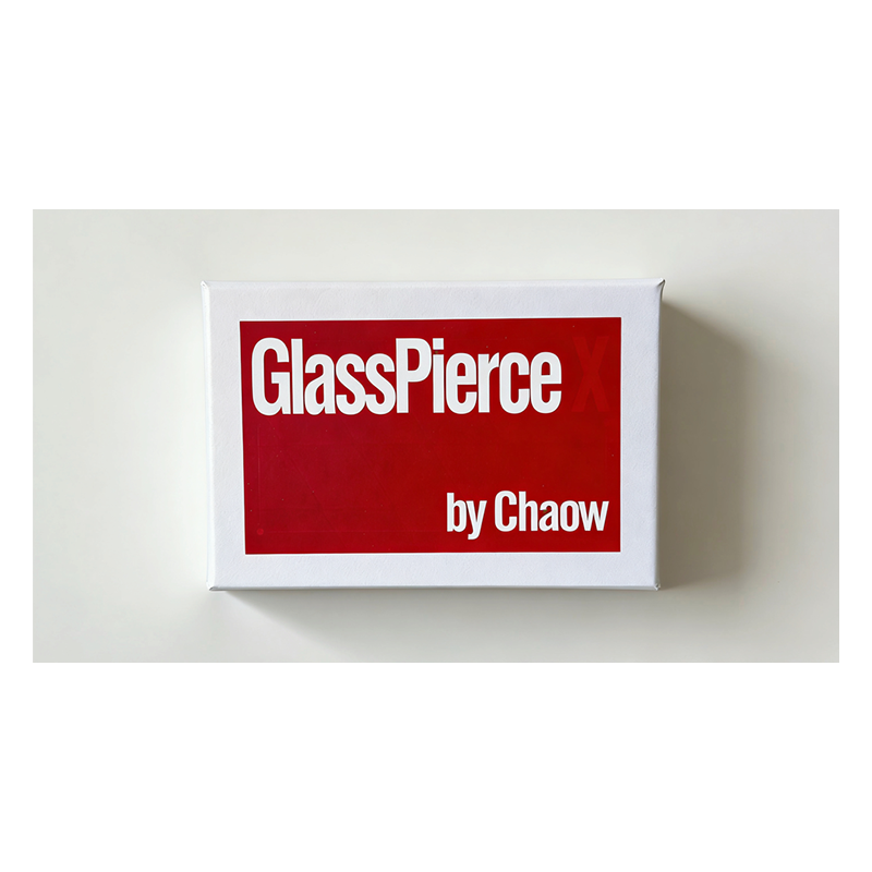 Glass Pierce X Refill by Chaow and JT Magic wwww.magiedirecte.com
