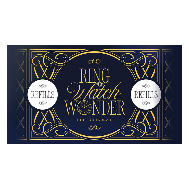 Refills for R.W.W. (Right Hand) by Ben Seidman wwww.magiedirecte.com