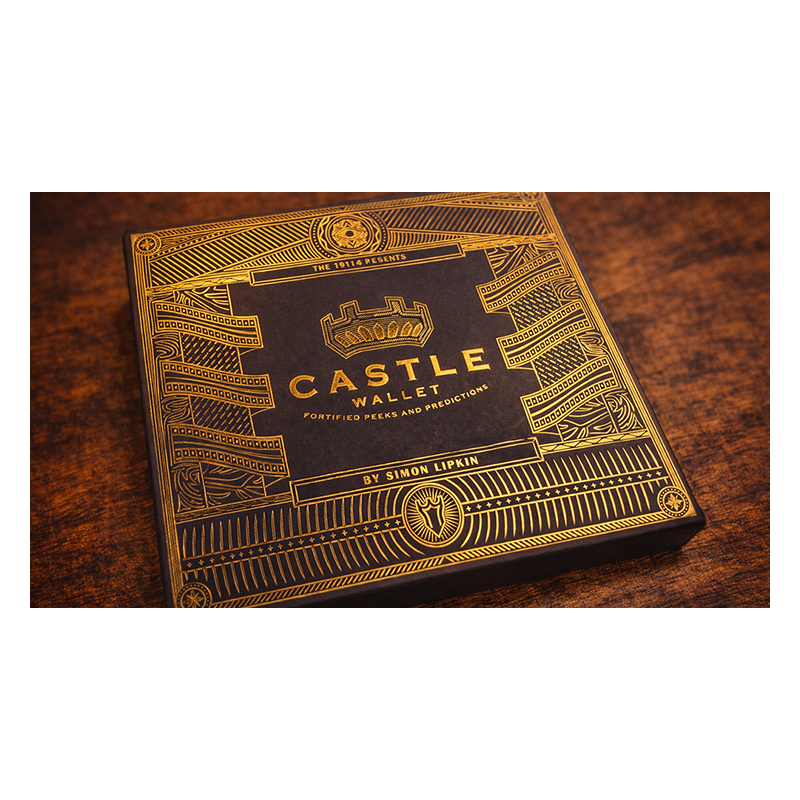 Castle Wallet by Simon Lipkin wwww.magiedirecte.com