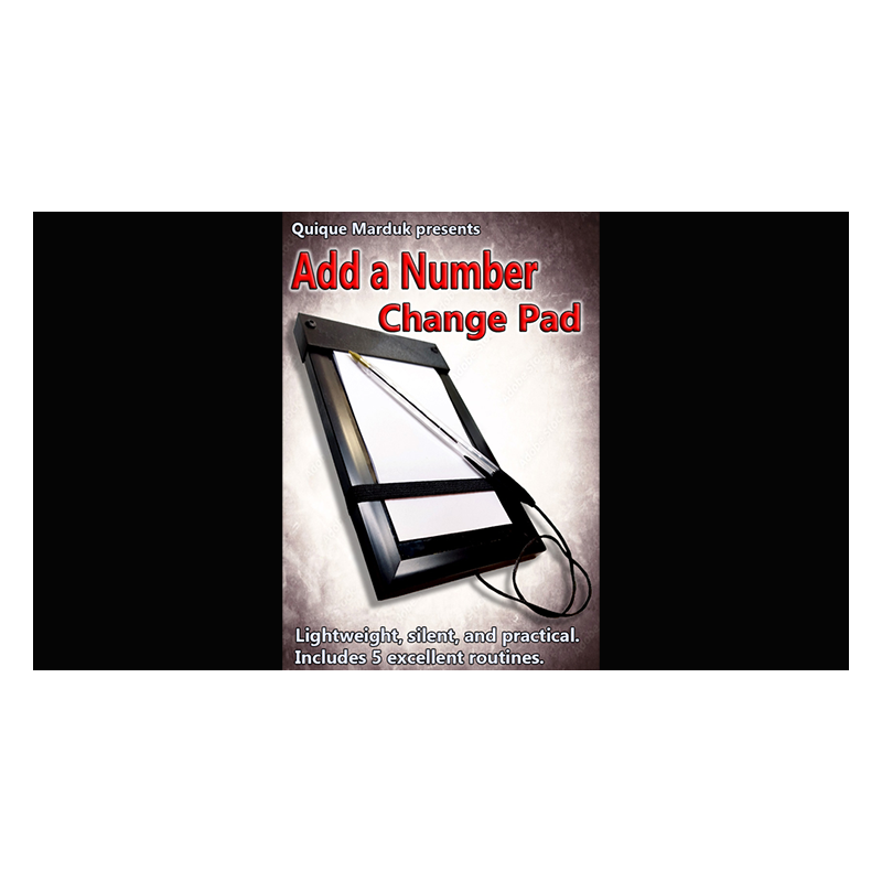 Add a Number Pad by Quique Marduk wwww.magiedirecte.com