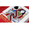 Red Roses Gold Foil Playing Cards (Fully Marked) wwww.magiedirecte.com