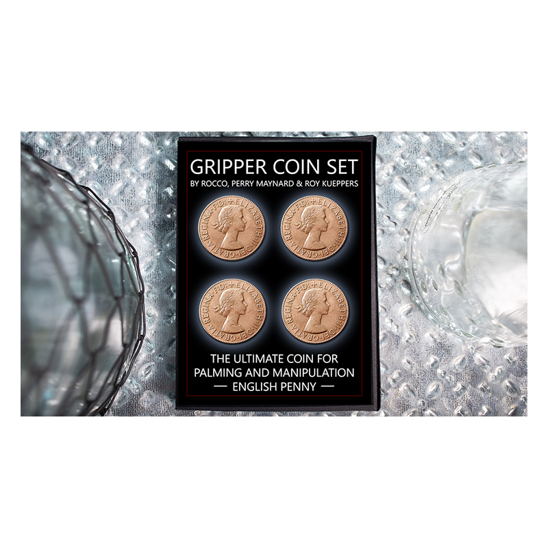 Gripper Coin (Set/English Penny) by Rocco Silano - Trick wwww.magiedirecte.com