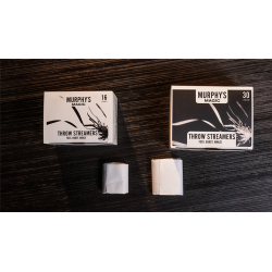 Throw Streamers 12 pk. (White / 16 Head) by Murphy's Magic wwww.magiedirecte.com