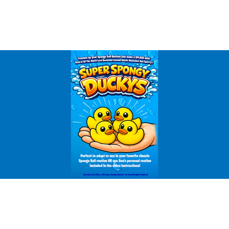 Super Spongy Duckies (4) wwww.magiedirecte.com