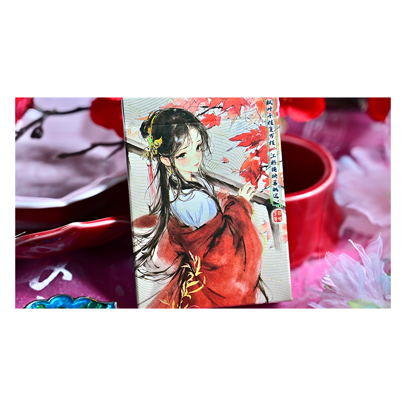 Splendor of the Four Seasons - Autumn   Playing Cards by Hidden Light wwww.magiedirecte.com