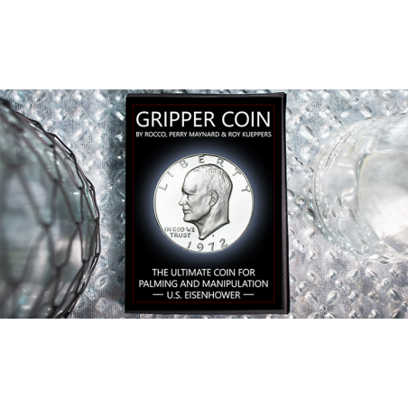 Gripper Coin (Single/U.S. Esienhower) by Rocco Silano - Trick wwww.magiedirecte.com