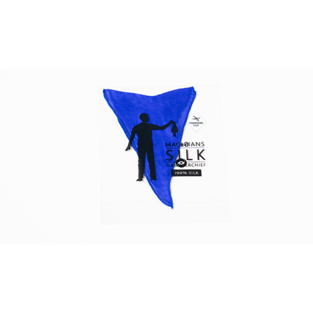 PRO SILK DIAMOND CUT BLUE 12" by Murphy's Magic wwww.magiedirecte.com