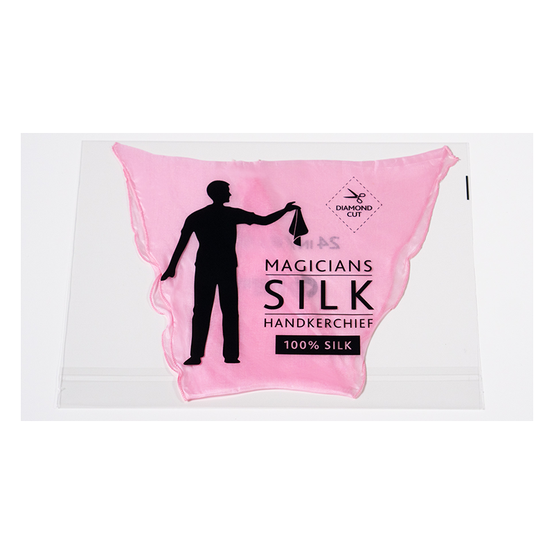 PRO SILK DIAMOND CUT PINK 24" by Murphy's Magic wwww.magiedirecte.com