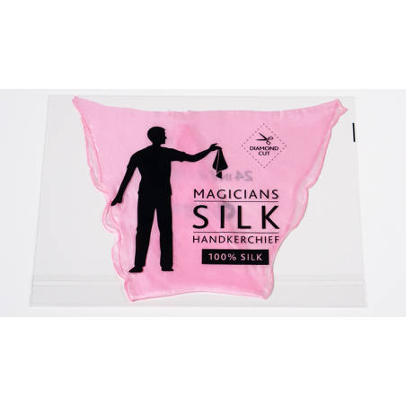 PRO SILK DIAMOND CUT PINK 24" by Murphy's Magic wwww.magiedirecte.com