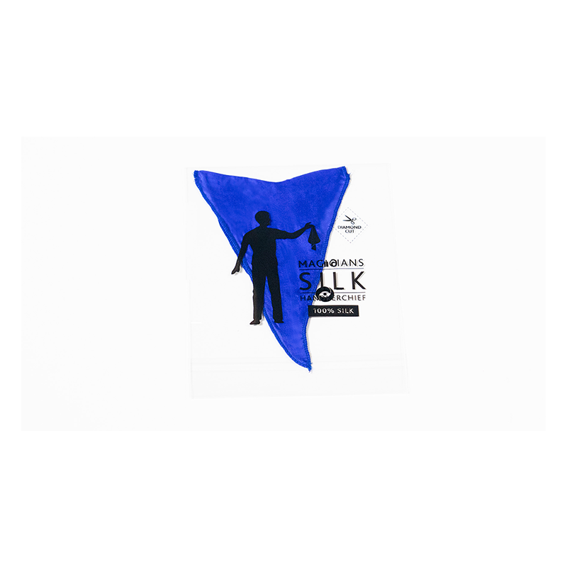 PRO SILK DIAMOND CUT BLUE 6" by Murphy's Magic wwww.magiedirecte.com